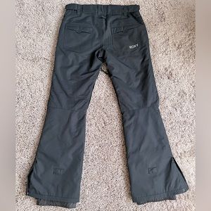 ROXY Snowpants Womens Sz M, Black, like new condition